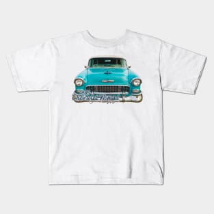 1955 Chevrolet Nomad Station Wagon Kids T-Shirt